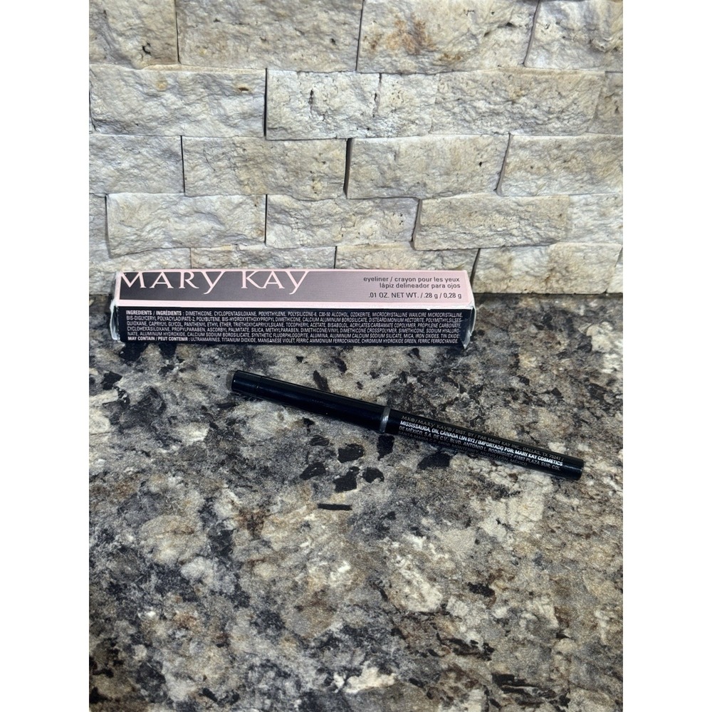 Mary Kay Eyeliner Steely Full Size .01 Ounce Original In Box Discontinued 048391
